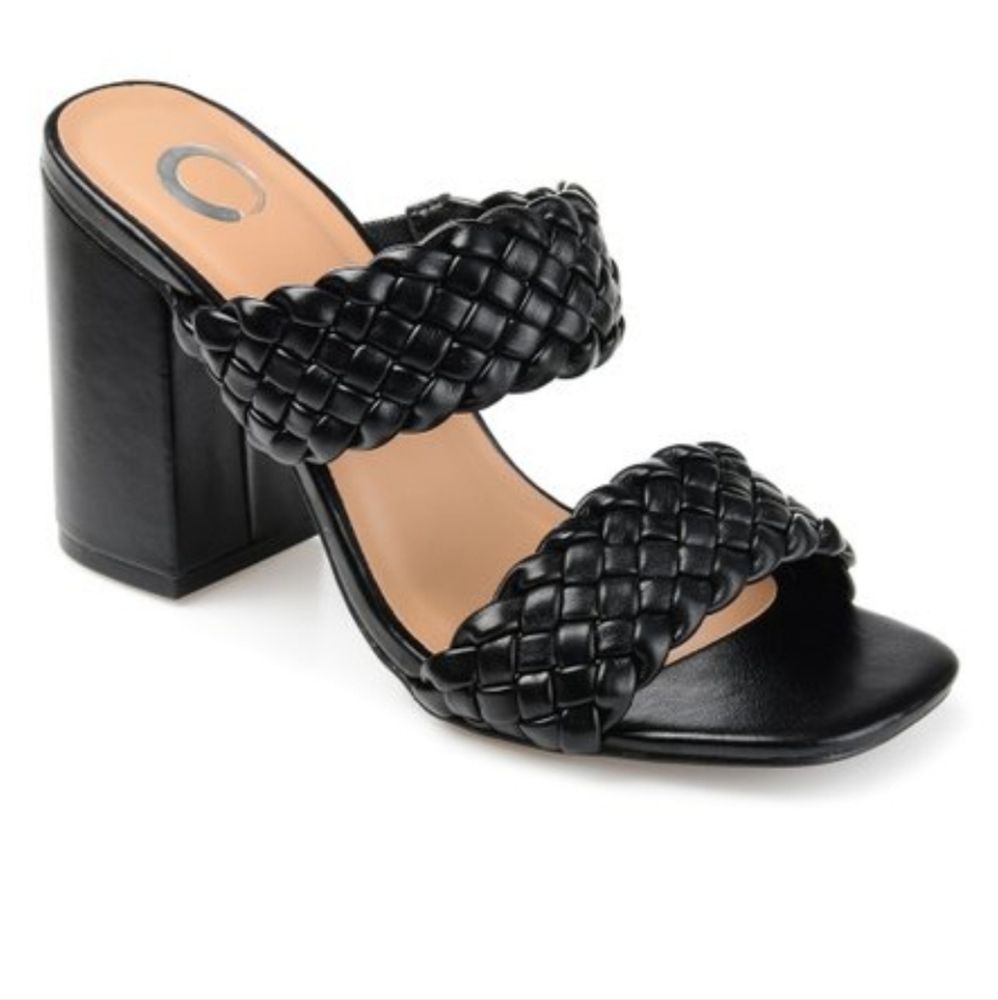 NWT Jouney and Crew Woven Heeled Sandals size 9.5